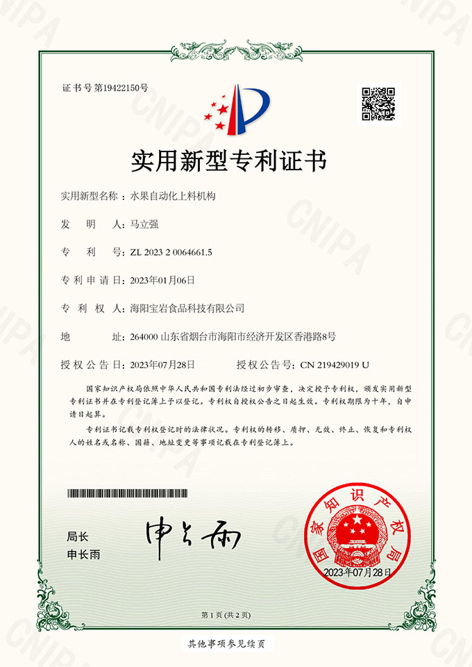 实用新型专利证书13