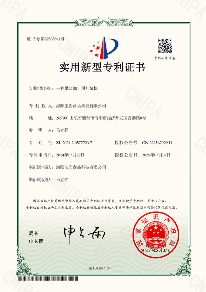 实用新型专利证书18